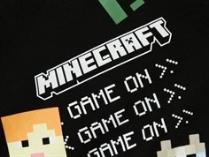 Name It black Minecraft t-shirt